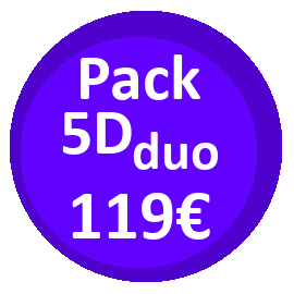 Pack Ecografías 5D duo por 149€